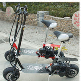 New Foldable Scooter Two-stroke Pedal Assist
